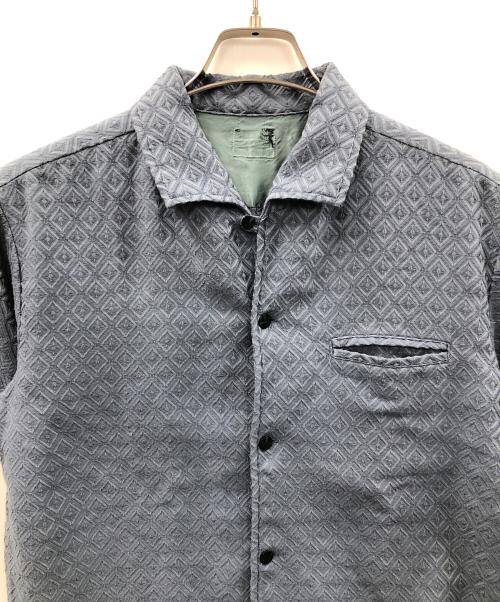 TENDERLOIN（テンダーロイン）TENDERLOIN (テンダーロイン) オープンカラーシャツ ネイビー サイズ:SMALLの古着・服飾アイテム
