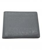 LOUIS VUITTONルイ ヴィトン）の古着「タイガ・ポルトフォイユ・パンス　2つ折り財布」｜ブラック