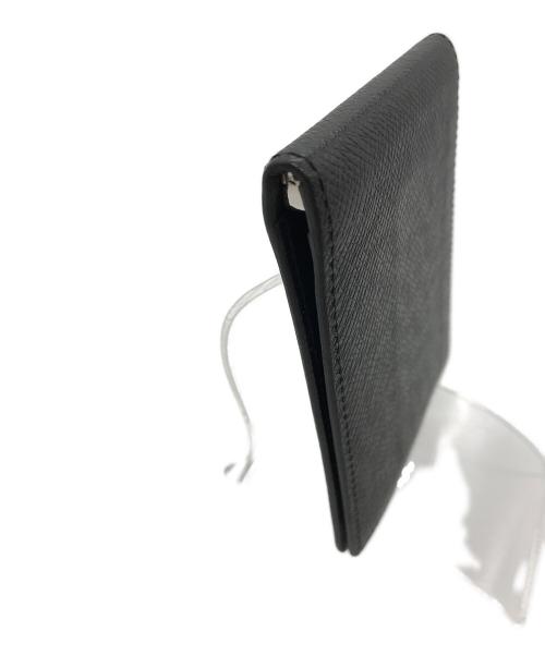 LOUIS VUITTON（ルイ ヴィトン）LOUIS VUITTON (ルイ ヴィトン) タイガ・ポルトフォイユ・パンス　2つ折り財布 ブラック サイズ:実寸サイズにてご確認ください。の古着・服飾アイテム