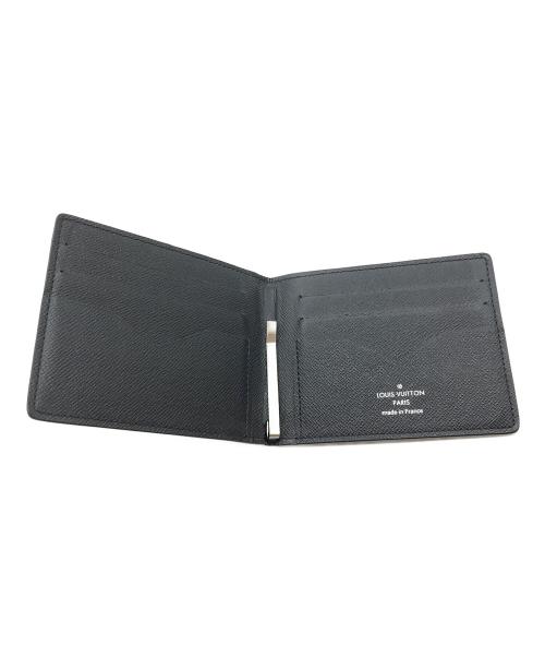 LOUIS VUITTON（ルイ ヴィトン）LOUIS VUITTON (ルイ ヴィトン) タイガ・ポルトフォイユ・パンス　2つ折り財布 ブラック サイズ:実寸サイズにてご確認ください。の古着・服飾アイテム