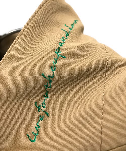 TEECHI（ティーチ）TEECHI (ティーチ) テーラードジャケット 「ノングリーンジャケット」テーラード ベージュ サイズ:36の古着・服飾アイテム