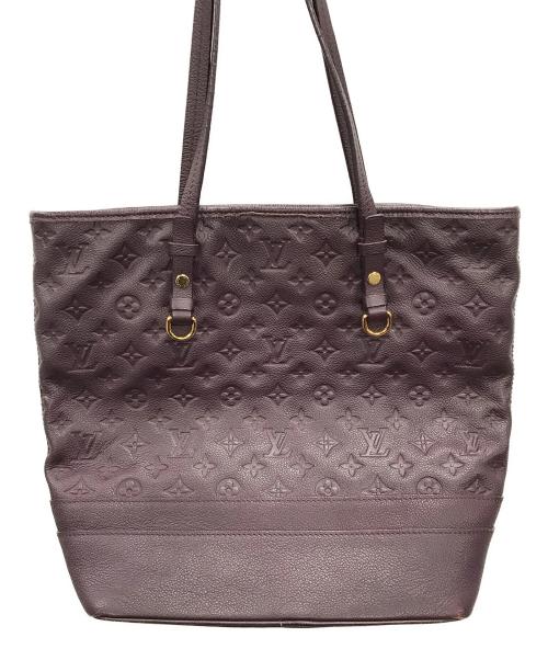 LOUIS VUITTON（ルイ ヴィトン）LOUIS VUITTON (ルイ ヴィトン) モノグラムアンプラント シタディンPM　トートバッグ パープル サイズ:PMの古着・服飾アイテム