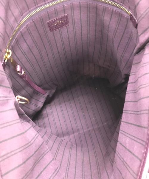 LOUIS VUITTON（ルイ ヴィトン）LOUIS VUITTON (ルイ ヴィトン) モノグラムアンプラント シタディンPM　トートバッグ パープル サイズ:PMの古着・服飾アイテム