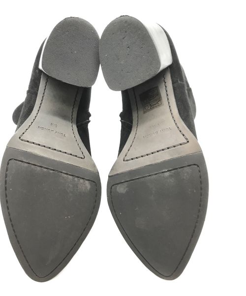 TORY BURCH（トリーバーチ）TORY BURCH (トリーバーチ) スウェードショートブーツ ブラック サイズ:8Mの古着・服飾アイテム