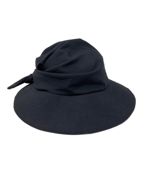 Y's（ワイズ）Y's (ワイズ) ハット ブラック サイズ:実寸サイズにてご確認ください。の古着・服飾アイテム