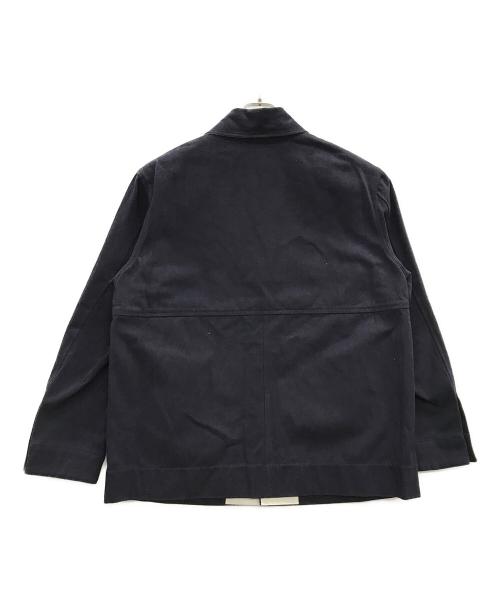 WOOD WOOD（ウッド ウッド）WOOD WOOD (ウッド ウッド) Vasco jacket　ジャケット ネイビー サイズ:48の古着・服飾アイテム