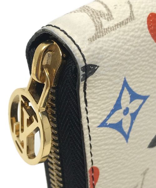 LOUIS VUITTON（ルイ ヴィトン）LOUIS VUITTON (ルイ ヴィトン) 長財布 ゲーム・オン モノグラム ジッピー・ウォレット ホワイト サイズ:実寸サイズにてご確認ください。の古着・服飾アイテム