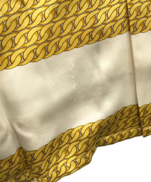 CELINE（セリーヌ）CELINE (セリーヌ) シルクシャツ ベージュ サイズ:42の古着・服飾アイテム