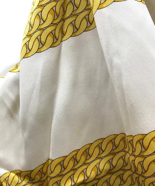 CELINE（セリーヌ）CELINE (セリーヌ) シルクシャツ ベージュ サイズ:42の古着・服飾アイテム