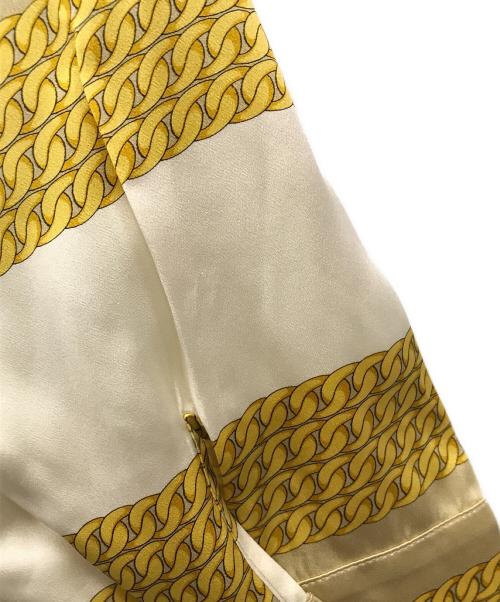 CELINE（セリーヌ）CELINE (セリーヌ) シルクシャツ ベージュ サイズ:42の古着・服飾アイテム