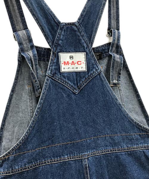 M・A・C（マック）M・A・C (マック) オーバーオール ブルー サイズ:Lの古着・服飾アイテム