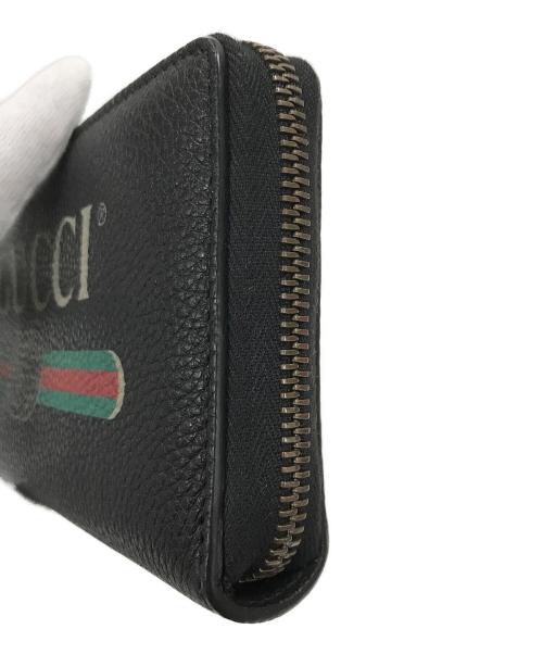 GUCCI（グッチ）GUCCI (グッチ) 長財布 ブラック サイズ:実寸サイズにてご確認ください。の古着・服飾アイテム