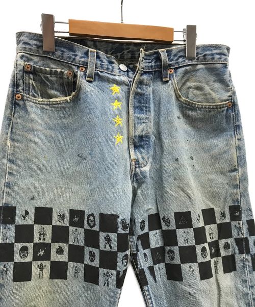 LEVI'S（リーバイス）LEVI'S (リーバイス) リメイクジーンズ インディゴ サイズ:W33の古着・服飾アイテム