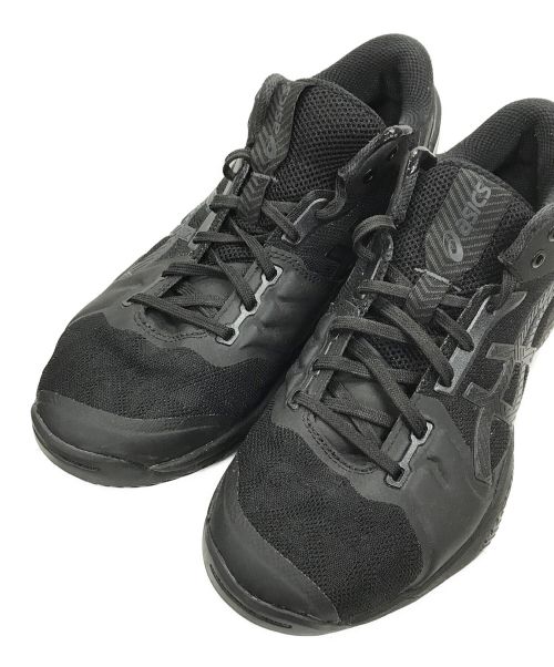 asics（アシックス）asics (アシックス) スニーカー ブラック サイズ:25.5の古着・服飾アイテム