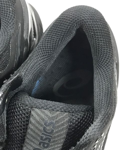 asics（アシックス）asics (アシックス) スニーカー ブラック サイズ:25.5の古着・服飾アイテム