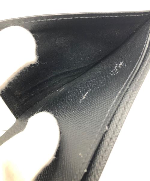 LOUIS VUITTON（ルイ ヴィトン）LOUIS VUITTON (ルイ ヴィトン) 2つ折り財布 モノグラムエクリプス ポルトフォイユスレンダー ブラック サイズ:実寸サイズにてご確認ください。の古着・服飾アイテム
