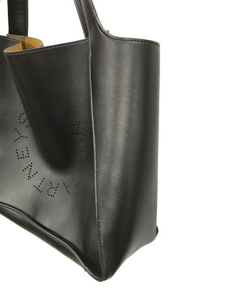STELLA McCARTNEY（ステラマッカートニー）STELLA McCARTNEY (ステラマッカートニー) ロゴパンチングトートバッグ　ステラロゴアルターナッパトートミニSD付 サイズ:実寸サイズにてご確認ください。の古着・服飾アイテム