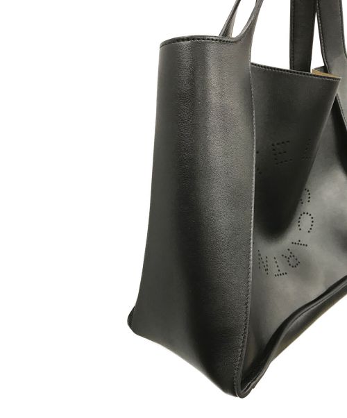 STELLA McCARTNEY（ステラマッカートニー）STELLA McCARTNEY (ステラマッカートニー) ロゴパンチングトートバッグ　ステラロゴアルターナッパトートミニSD付 サイズ:実寸サイズにてご確認ください。の古着・服飾アイテム