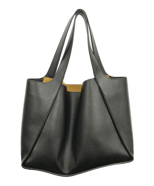 STELLA McCARTNEY（ステラマッカートニー）STELLA McCARTNEY (ステラマッカートニー) ロゴパンチングトートバッグ　ステラロゴアルターナッパトートミニSD付 サイズ:実寸サイズにてご確認ください。の古着・服飾アイテム