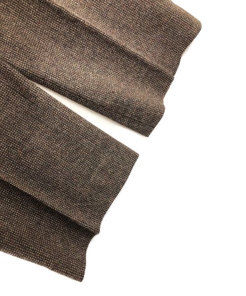 ゴーシュ（ゴーシュ）ゴーシュ (ゴーシュ) ウールパンツ ブラウン サイズ:2の古着・服飾アイテム