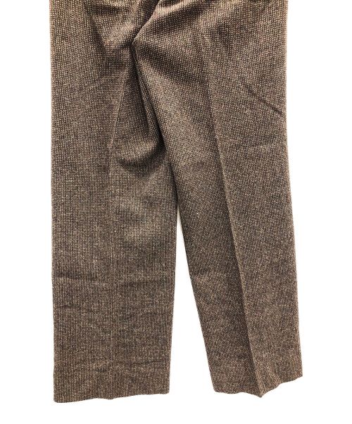 ゴーシュ（ゴーシュ）ゴーシュ (ゴーシュ) ウールパンツ ブラウン サイズ:2の古着・服飾アイテム