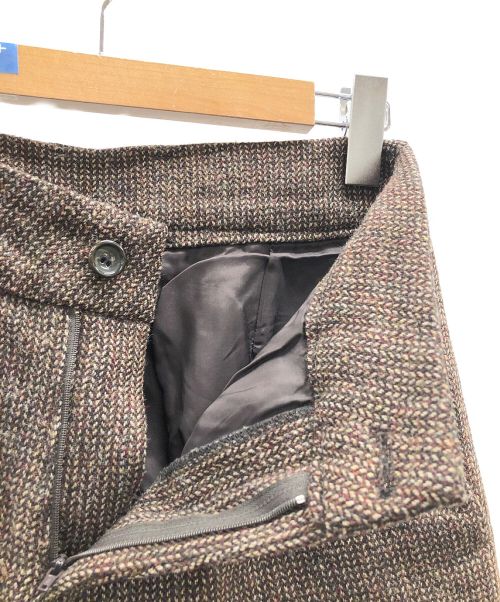 ゴーシュ（ゴーシュ）ゴーシュ (ゴーシュ) ウールパンツ ブラウン サイズ:2の古着・服飾アイテム