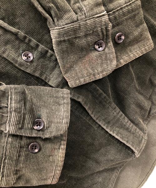 A BATHING APE（アベイシングエイプ）A BATHING APE (ア ベイシング エイプ) コーデュロイシャツ オリーブ サイズ:Lの古着・服飾アイテム