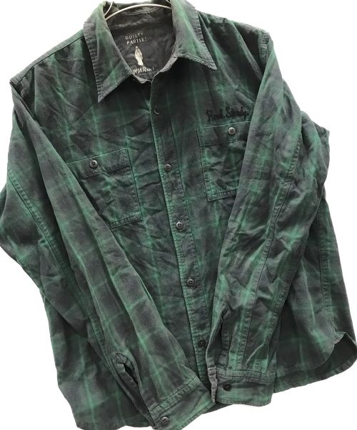 WACKO MARIA（ワコマリア）WACKO MARIA (ワコマリア) シャツ グリーン サイズ:Lの古着・服飾アイテム