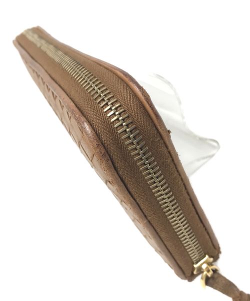 BOTTEGA VENETA（ボッテガベネタ）BOTTEGA VENETA (ボッテガベネタ) 長財布 ブラウン サイズ:実寸サイズにてご確認ください。の古着・服飾アイテム