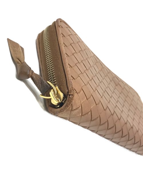 BOTTEGA VENETA（ボッテガベネタ）BOTTEGA VENETA (ボッテガベネタ) 長財布 ブラウン サイズ:実寸サイズにてご確認ください。の古着・服飾アイテム