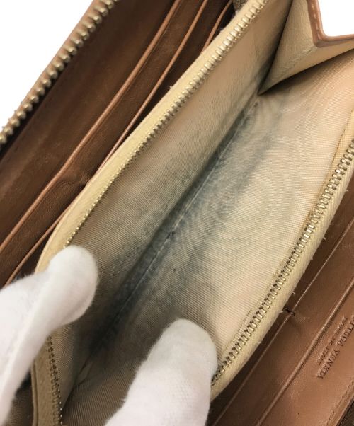 BOTTEGA VENETA（ボッテガベネタ）BOTTEGA VENETA (ボッテガベネタ) 長財布 ブラウン サイズ:実寸サイズにてご確認ください。の古着・服飾アイテム