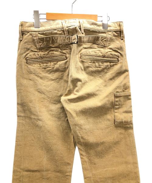 Hooper Works（ホッパーワークス）Hooper Works (ホッパーワークス) デニムパンツ ベージュ サイズ:Mの古着・服飾アイテム