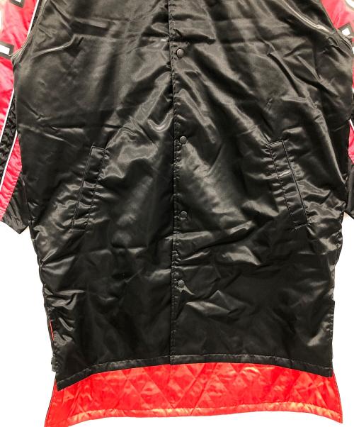adidas（アディダス）adidas (アディダス) ベンチコート ブラック×レッド サイズ:不明の古着・服飾アイテム
