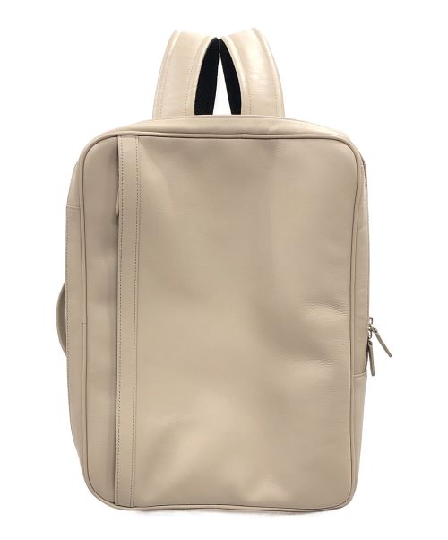 BUISINESS LEATHER FACTORY（ビジネスレザーファクトリー）BUISINESS LEATHER FACTORY (ビジネスレザーファクトリー) リュック ベージュ サイズ:実寸サイズにてご確認ください。の古着・服飾アイテム