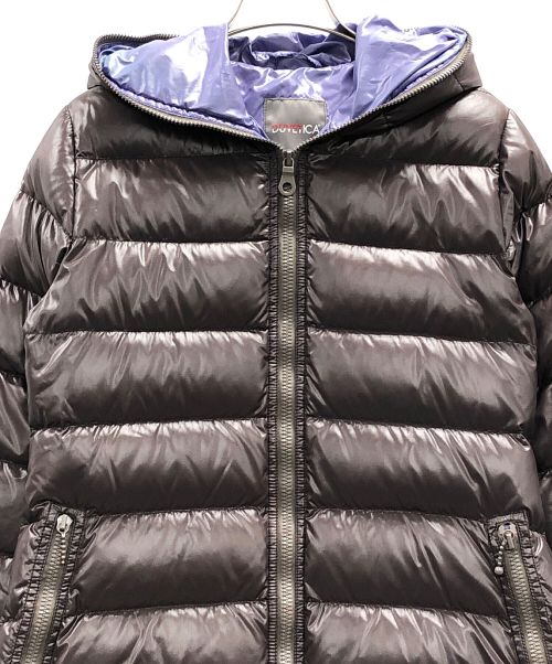DUVETICA（デュベティカ）DUVETICA (デュベティカ) ロングダウンジャケット ブラウン サイズ:40の古着・服飾アイテム
