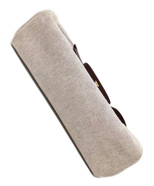 HERMES（エルメス）HERMES (エルメス) 2WAYバッグ　ハンドバッグ　ショルダーバッグ ベージュ×ブラウン サイズ:実寸サイズにてご確認ください。の古着・服飾アイテム