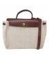 HERMES（エルメス）の古着「2WAYバッグ　ハンドバッグ　ショルダーバッグ」｜ベージュ×ブラウン