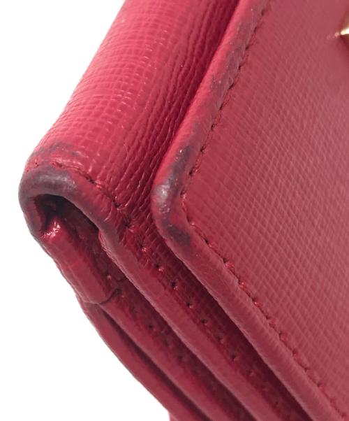 FURLA（フルラ）FURLA (フルラ) コンパクトウォレット　財布 レッド サイズ:実寸サイズにてご確認ください。の古着・服飾アイテム