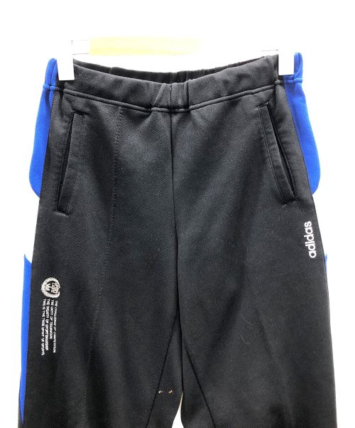adidas（アディダス）adidas (アディダス) セットアップジャージ ブラック×ブルー サイズ:Lの古着・服飾アイテム