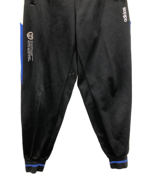 adidas（アディダス）adidas (アディダス) セットアップジャージ ブラック×ブルー サイズ:Lの古着・服飾アイテム