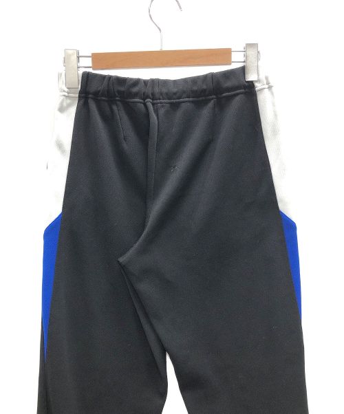 adidas（アディダス）adidas (アディダス) セットアップジャージ ブラック×ブルー サイズ:Lの古着・服飾アイテム