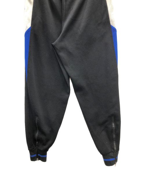 adidas（アディダス）adidas (アディダス) セットアップジャージ ブラック×ブルー サイズ:Lの古着・服飾アイテム