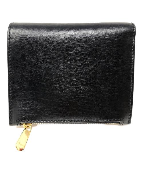 Salvatore Ferragamo（サルヴァトーレ フェラガモ）Salvatore Ferragamo (サルヴァトーレ フェラガモ) 2つ折り財布 ブラック サイズ:実寸サイズにてご確認ください。の古着・服飾アイテム
