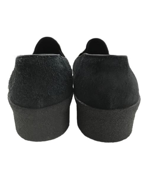 COOTIE PRODUCTIONS（クーティープロダクツ）COOTIE PRODUCTIONS (クーティープロダクツ) スウェードスリッポン ブラック サイズ:7の古着・服飾アイテム