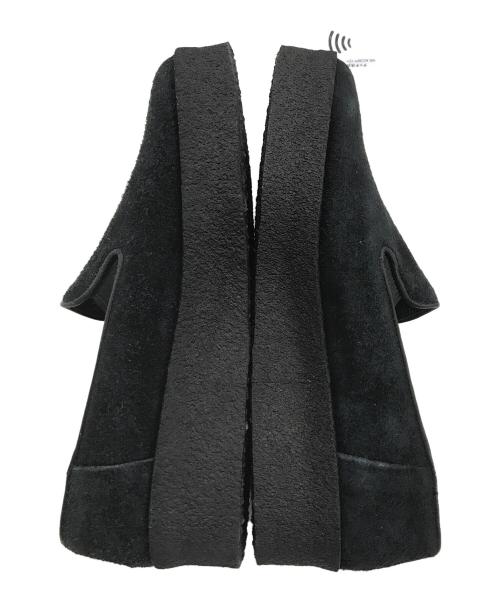 COOTIE PRODUCTIONS（クーティープロダクツ）COOTIE PRODUCTIONS (クーティープロダクツ) スウェードスリッポン ブラック サイズ:7の古着・服飾アイテム