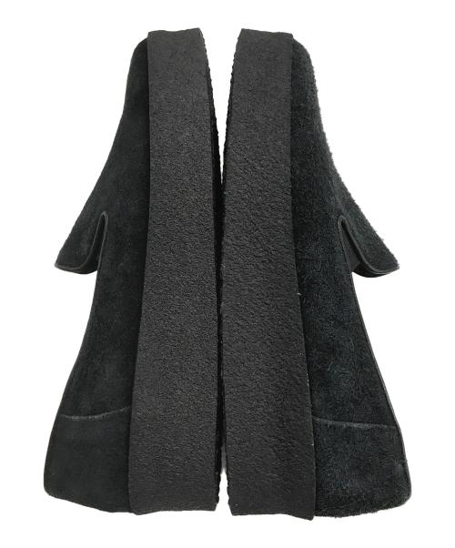 COOTIE PRODUCTIONS（クーティープロダクツ）COOTIE PRODUCTIONS (クーティープロダクツ) スウェードスリッポン ブラック サイズ:7の古着・服飾アイテム