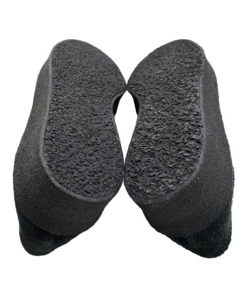 COOTIE PRODUCTIONS（クーティープロダクツ）COOTIE PRODUCTIONS (クーティープロダクツ) スウェードスリッポン ブラック サイズ:7の古着・服飾アイテム