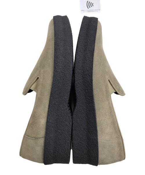 COOTIE PRODUCTIONS（クーティープロダクツ）COOTIE PRODUCTIONS (クーティープロダクツ) スウェードスリッポン ベージュ サイズ:SIZE 7の古着・服飾アイテム
