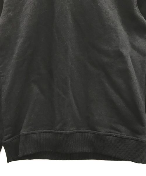 BURBERRY（バーバリー）BURBERRY (バーバリー) プルオーバーパーカー HOSPERY SQUARE PRINT COTTON HOODIE（ホースフェリースクエアプリントコットンフーディー） ブラック サイズ:Mの古着・服飾アイテム