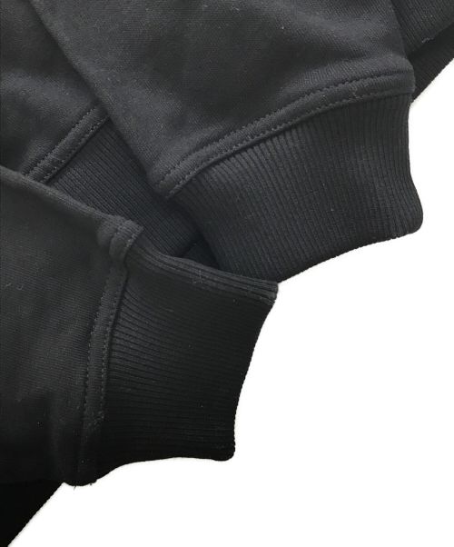 BURBERRY（バーバリー）BURBERRY (バーバリー) プルオーバーパーカー HOSPERY SQUARE PRINT COTTON HOODIE（ホースフェリースクエアプリントコットンフーディー） ブラック サイズ:Mの古着・服飾アイテム